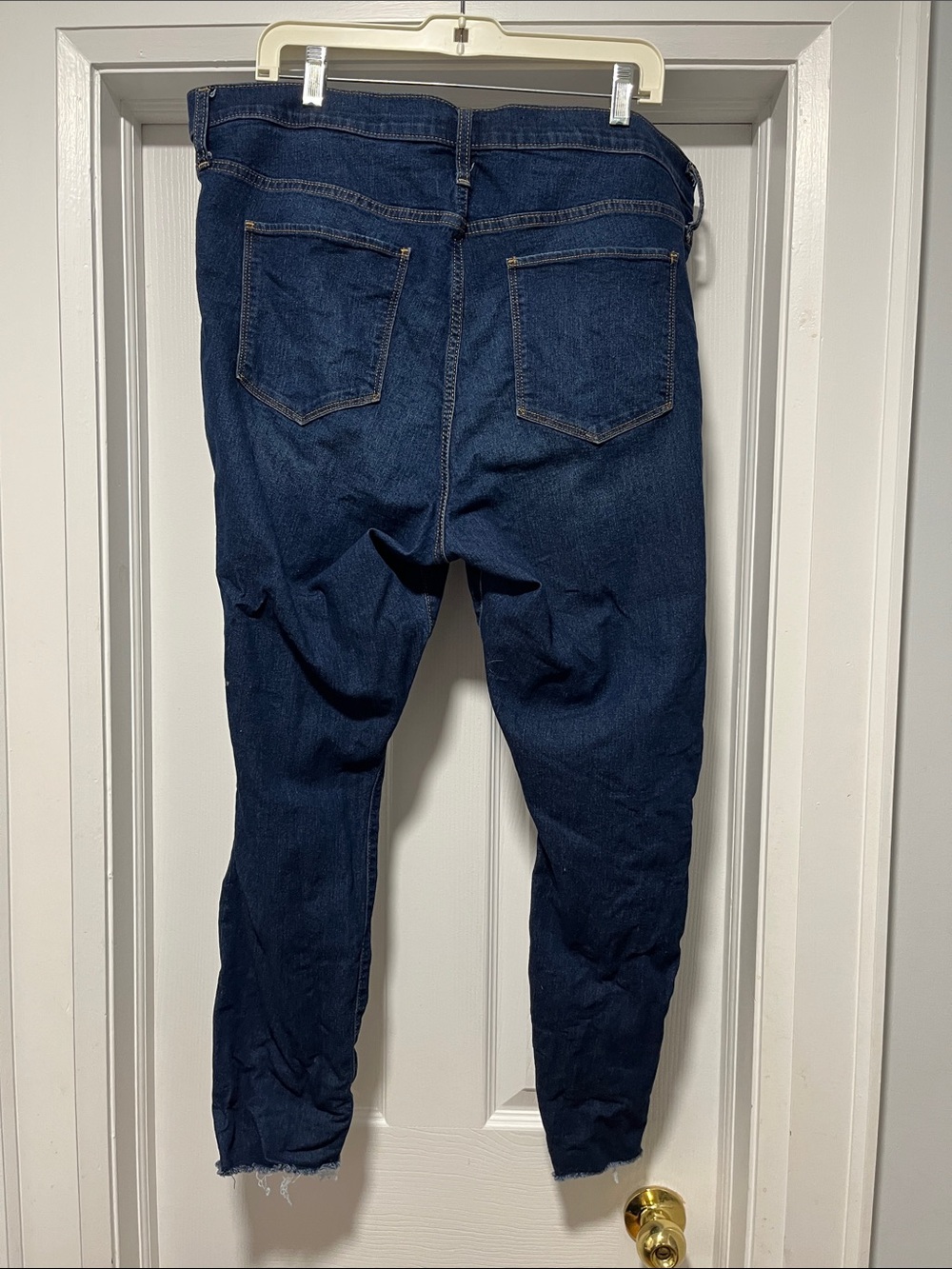 GAP Womens Dark Blue Stretch Jeggings size 35 / 20 R - Picture 2 of 6